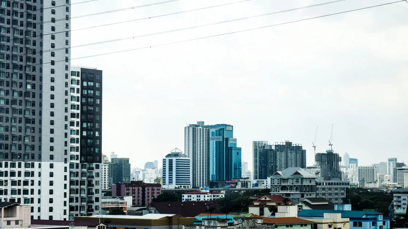 Residential construction under way, reflecting Thailand's off plan supply pipeline