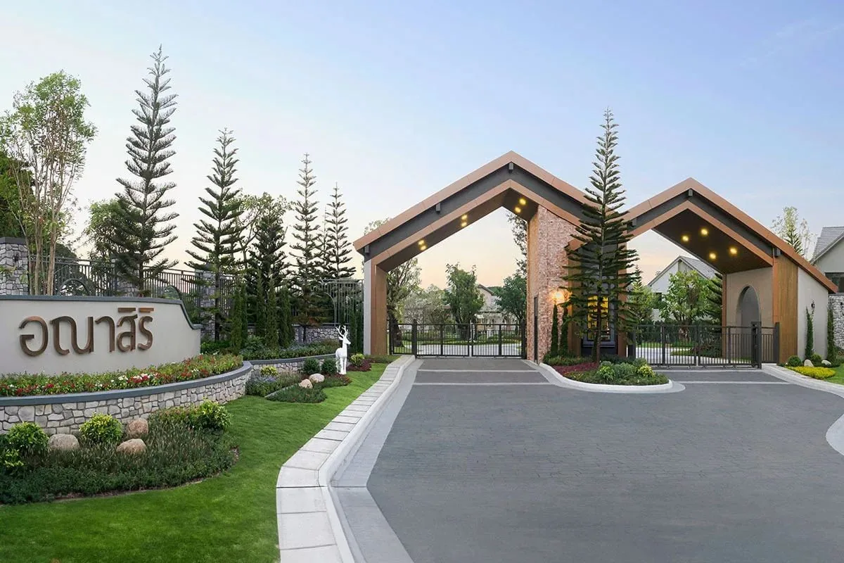 Exterior view at Anasiri Payap, a Sansiri development in Chiang Mai, Thailand