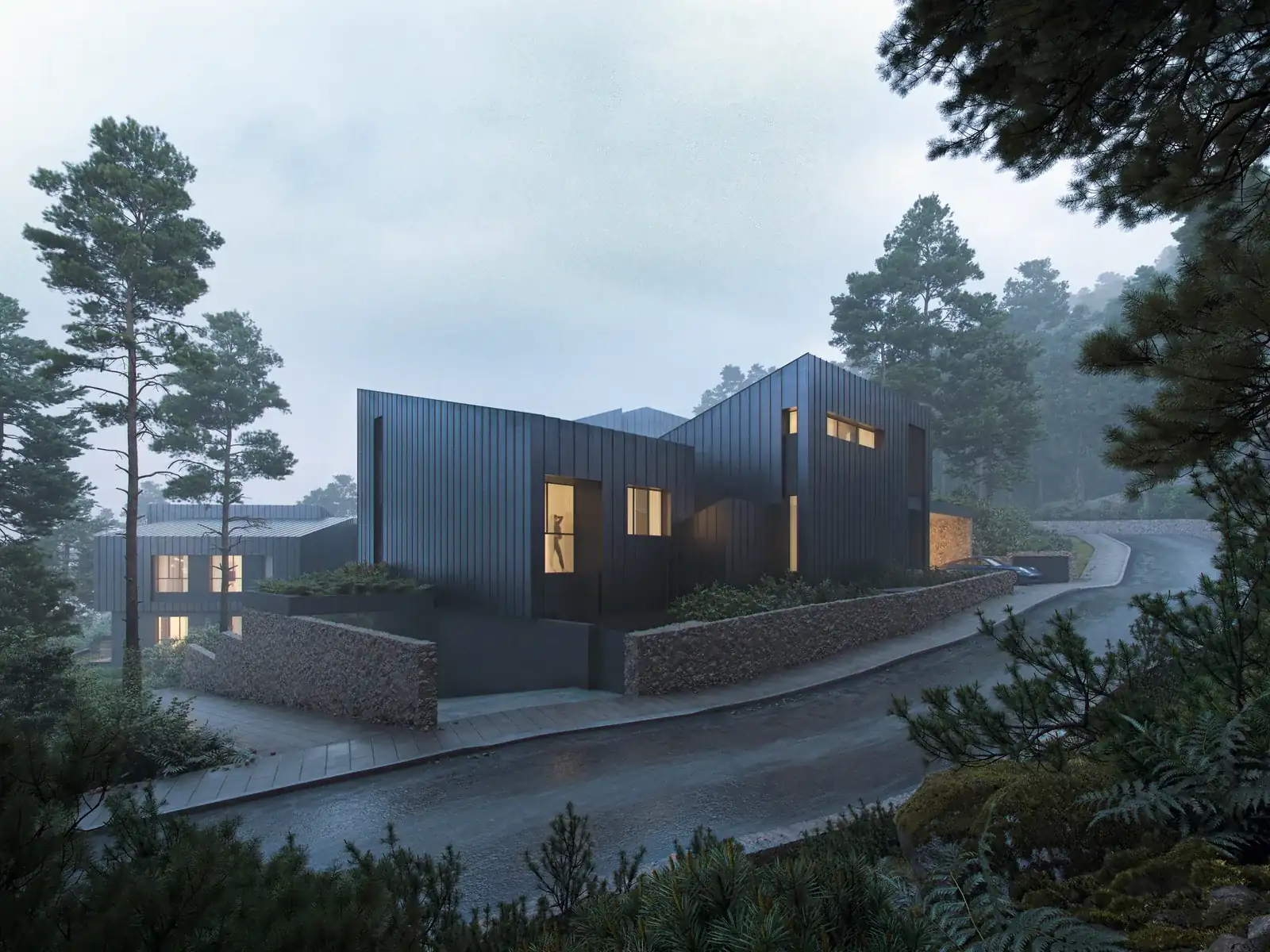 Visualisation: Exterior at Blackpine, a BBF development in Limassol, Cyprus