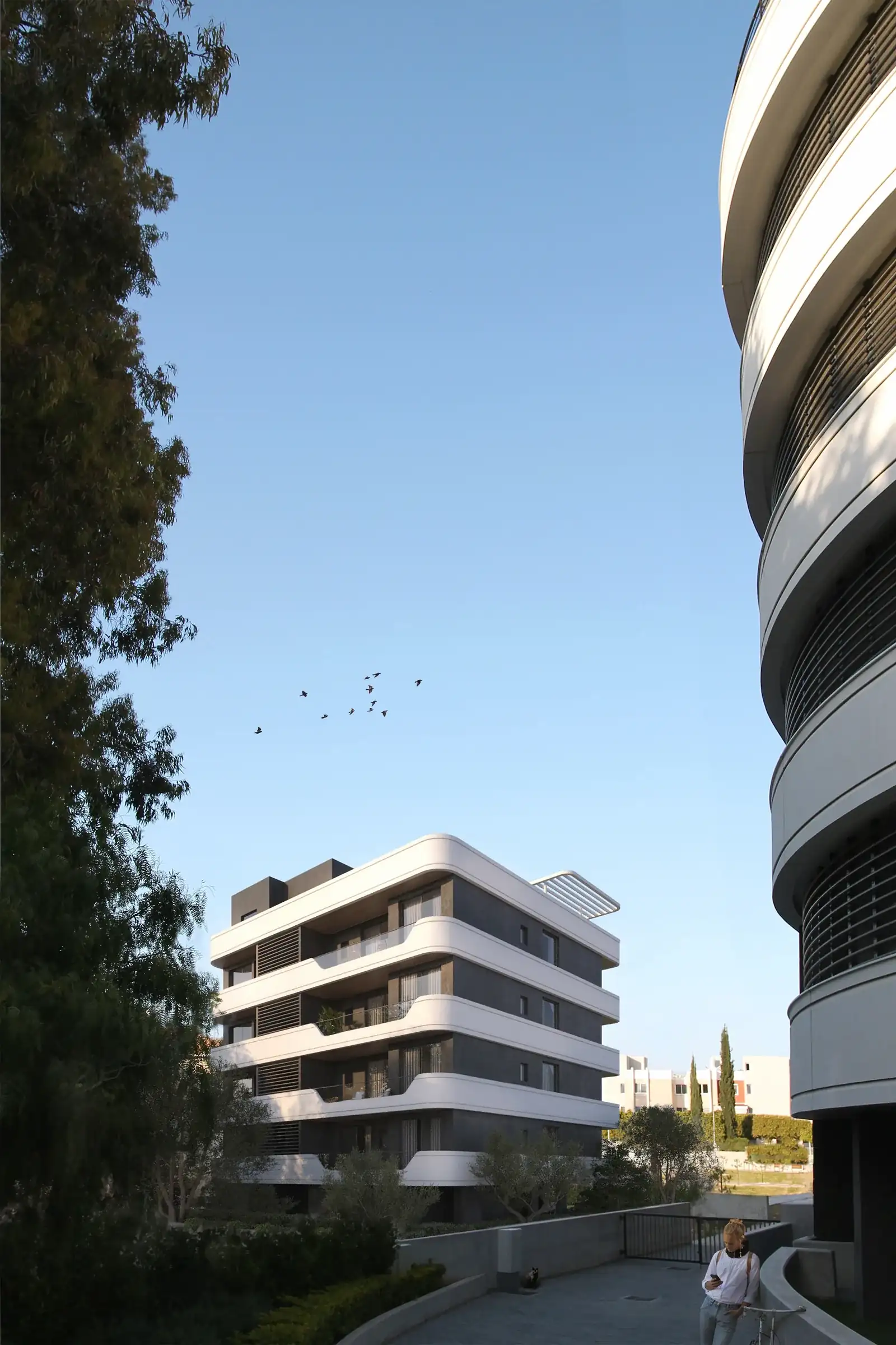 Visualisation: Exterior at Eden Roc Block D, a BBF development in Limassol, Cyprus