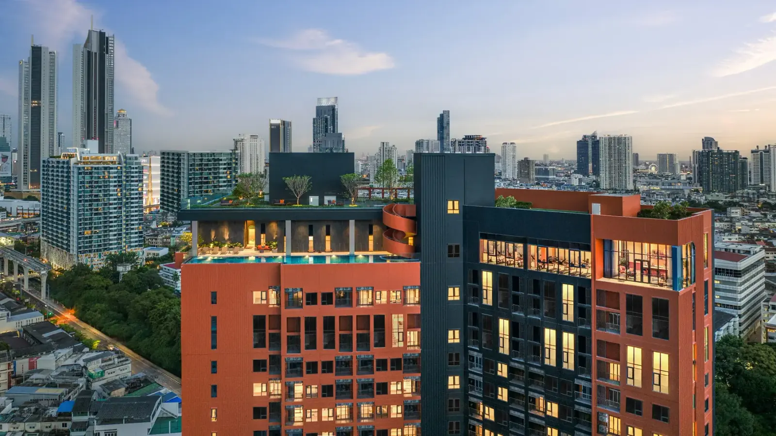 منظر خارجي في FLO by Sansiri، مشروع من Sansiri في Bangkok، تايلاند