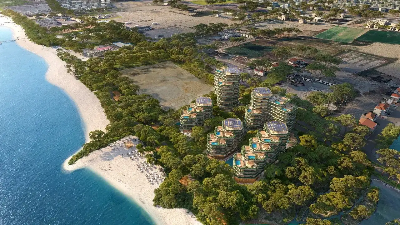 صورة تخيلية: لقطة جوية في Land of Tomorrow، مشروع من BBF في لارنكا، قبرص