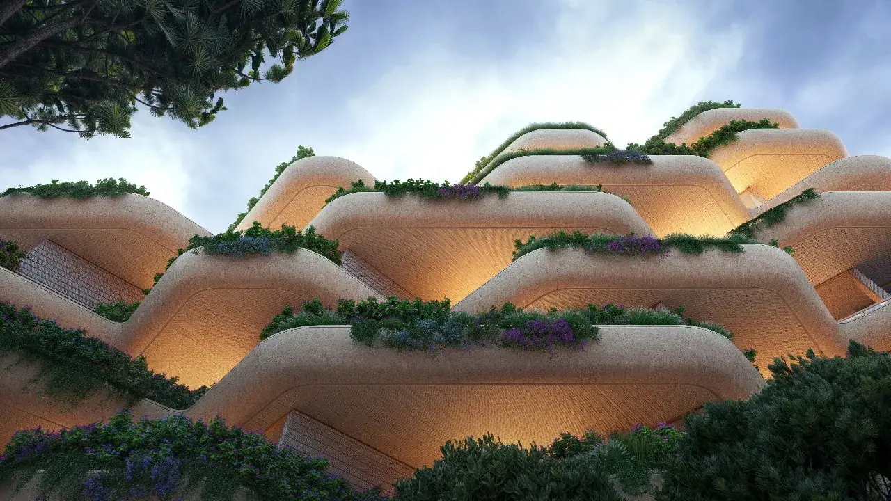 صورة تخيلية: الواجهة في Land of Tomorrow، مشروع من BBF في لارنكا، قبرص