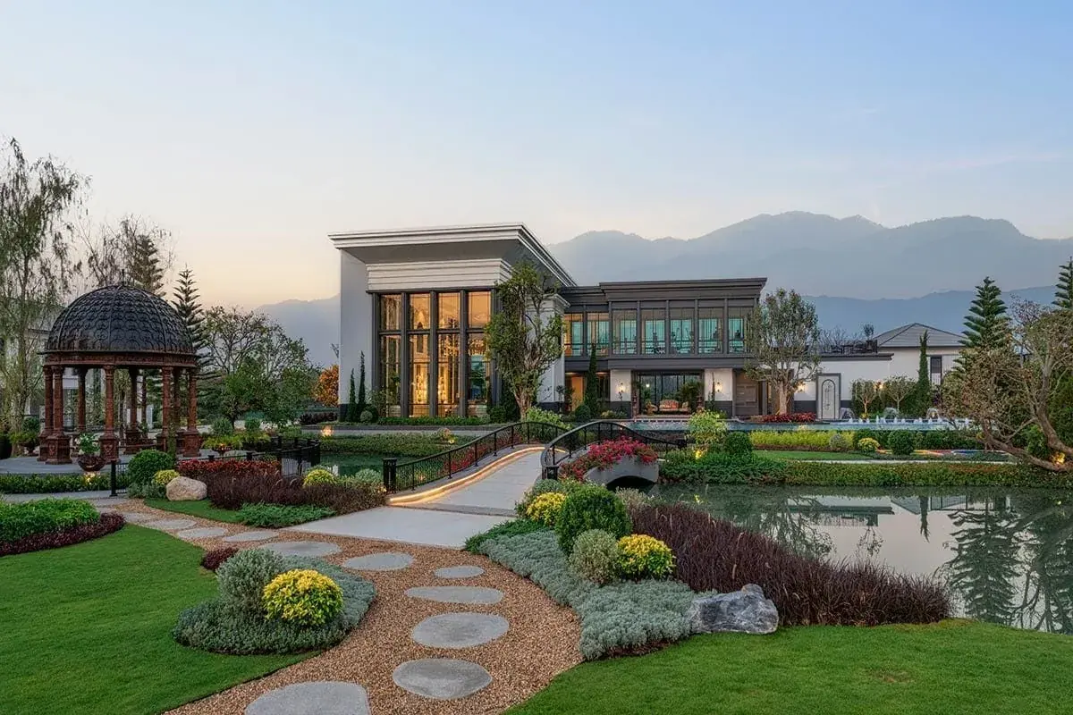 Clubhouse at Setthasiri Ruamchok, a Sansiri development in Chiang Mai, Thailand