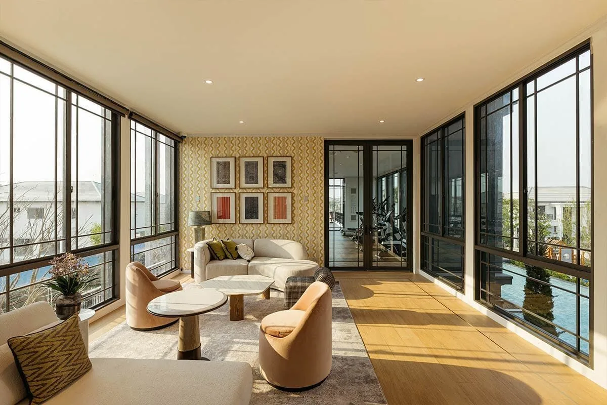 House design at Setthasiri Ruamchok, a Sansiri development in Chiang Mai, Thailand
