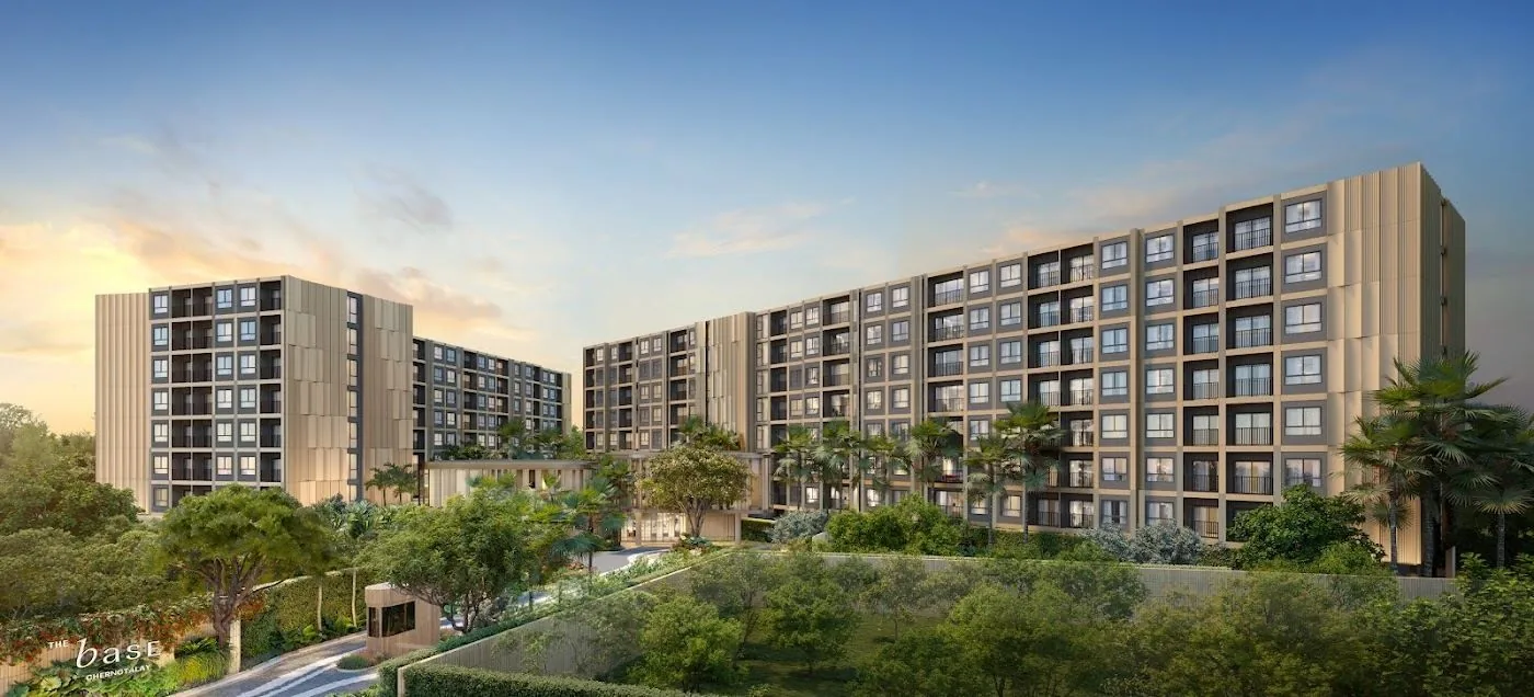 Exterior at THE BASE Cherngtalay, a Sansiri development in Phuket, Thailand