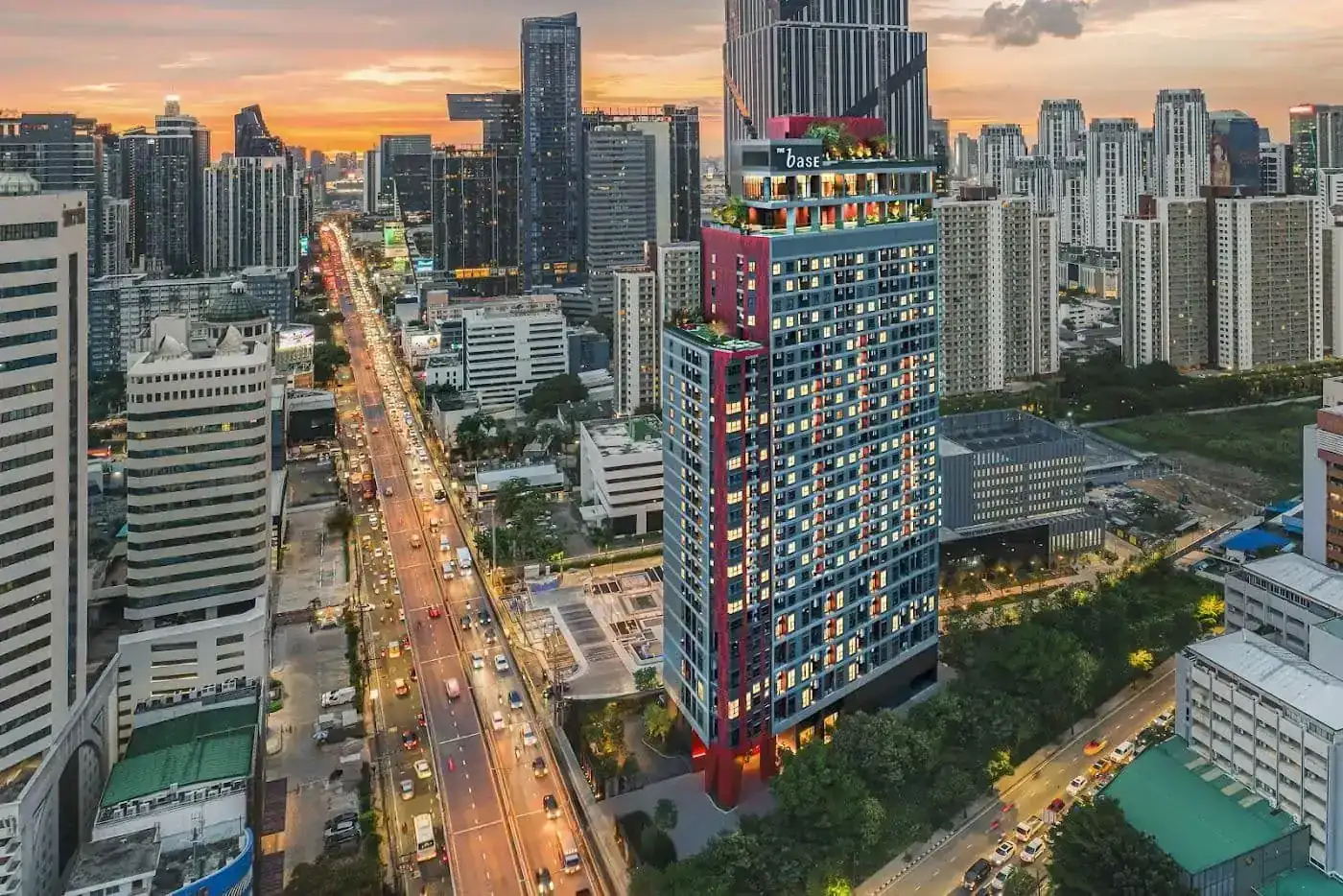 Interior at THE BASE Urban Rama 9, a Sansiri development in Bangkok, Thailand