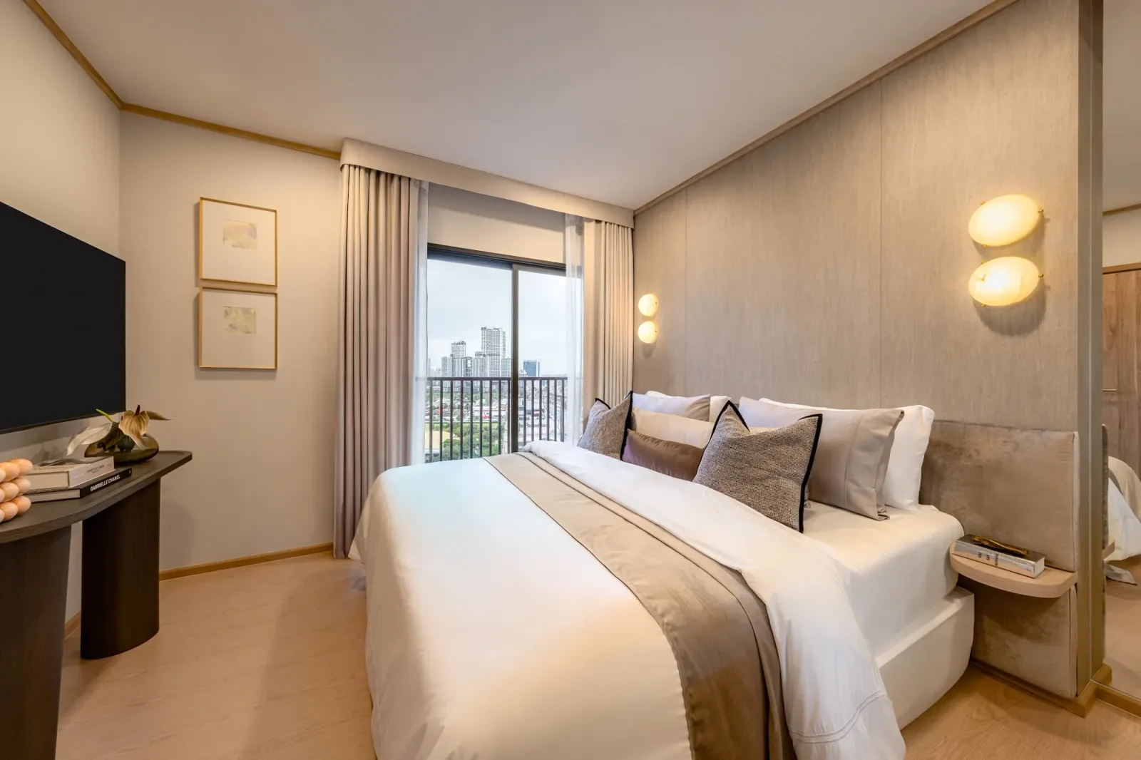 THE BASE Urban Rama 9（Sansiri 开发，位于泰国Bangkok）的卧室