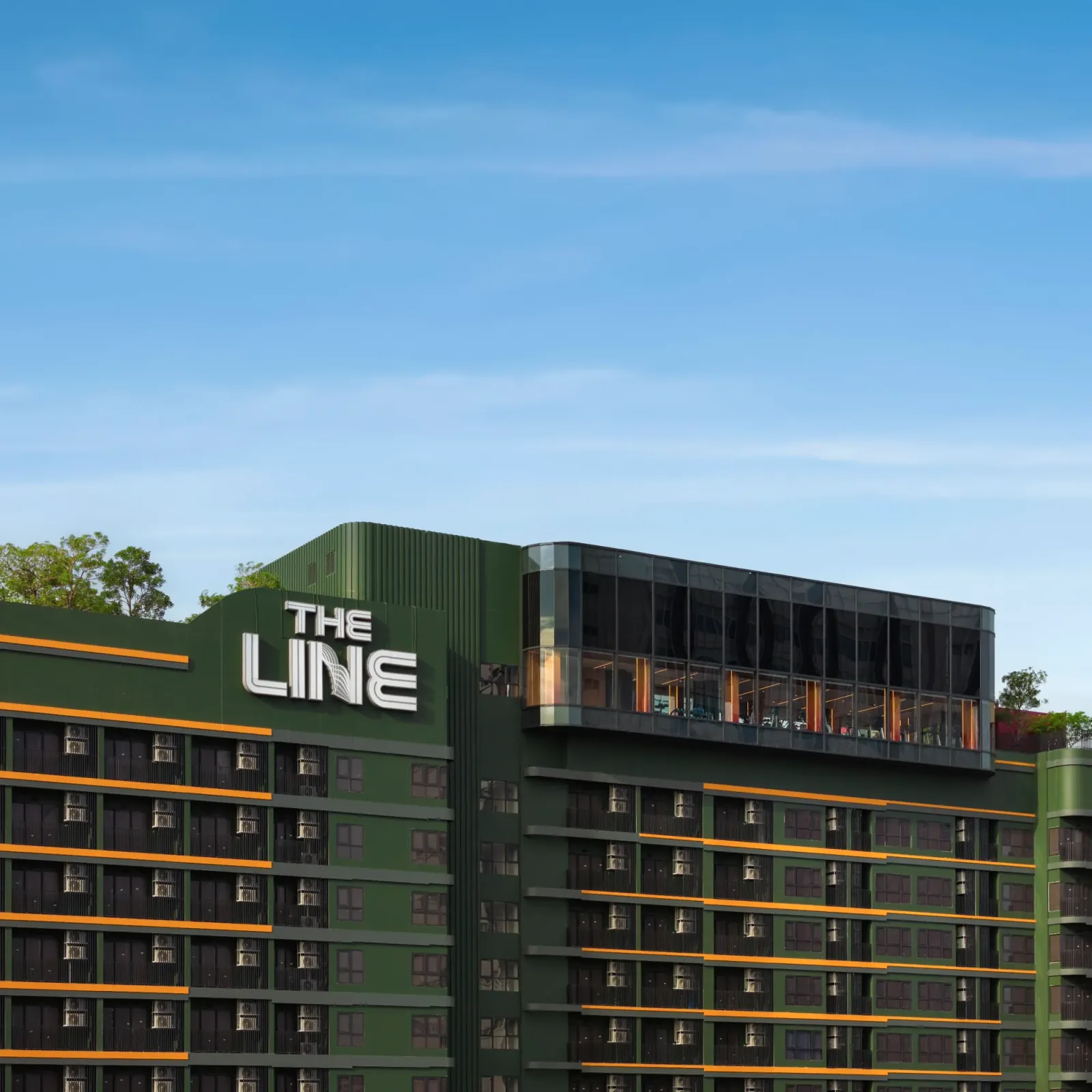 الواجهة في THE LINE Vibe، مشروع من Sansiri في Bangkok، تايلاند
