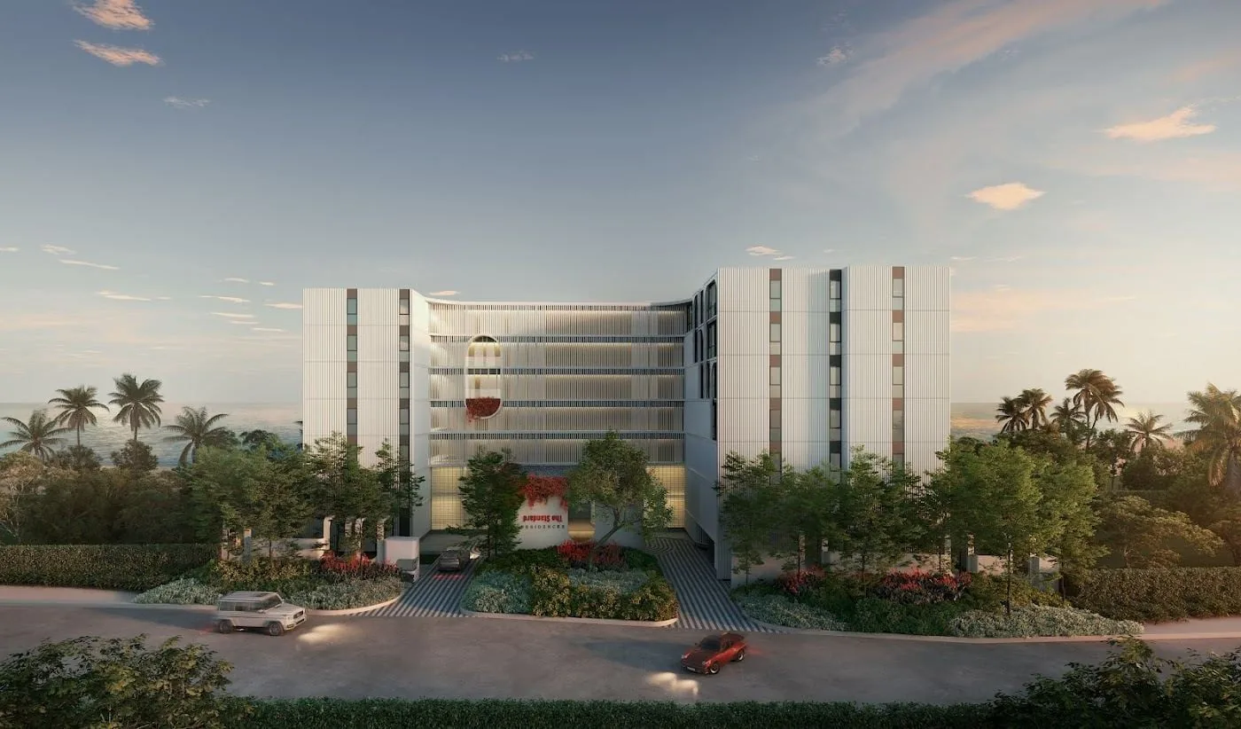 View at Standard Residences, a Sansiri development in Hua Hin, Thailand