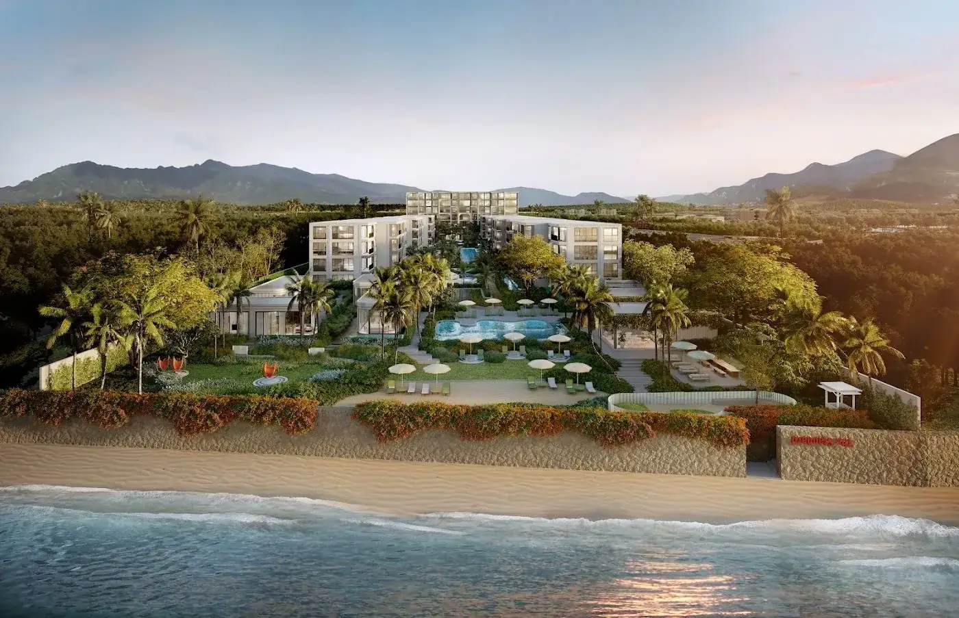 View at Standard Residences, a Sansiri development in Hua Hin, Thailand