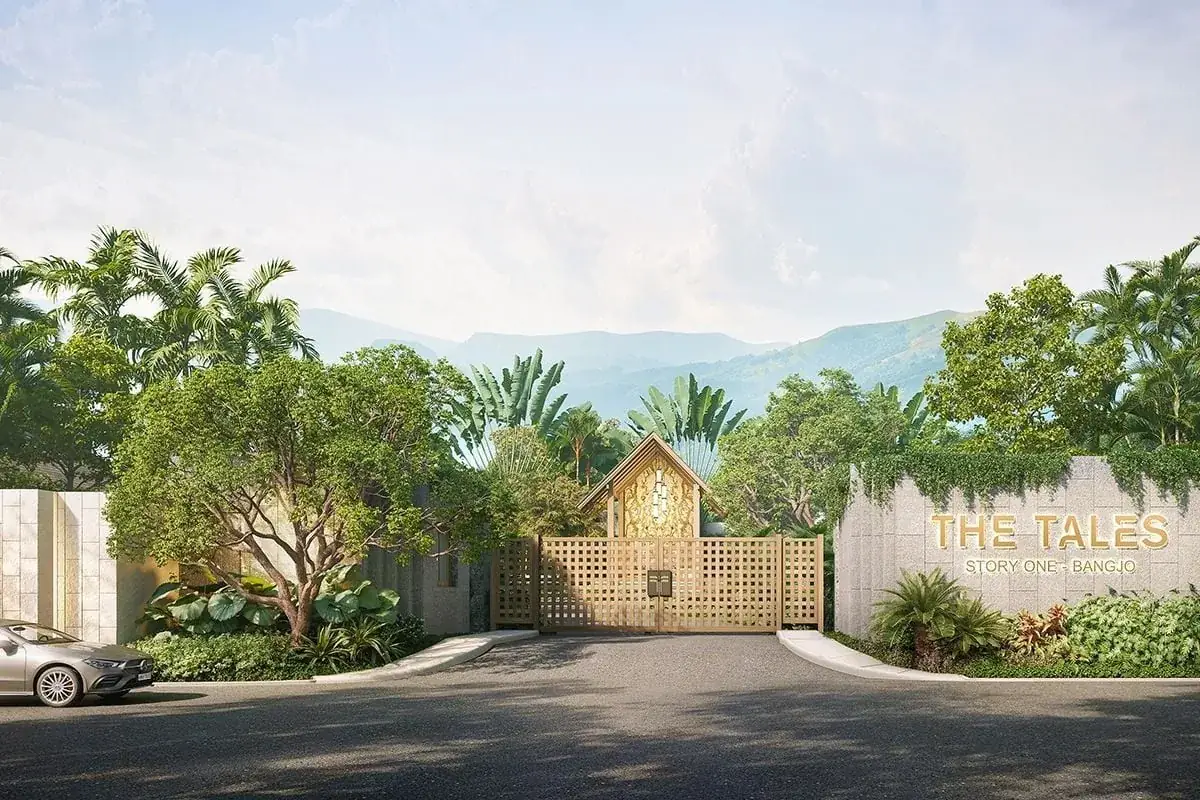 Exterior at Tales Story One, a Sansiri development in Phuket, Thailand