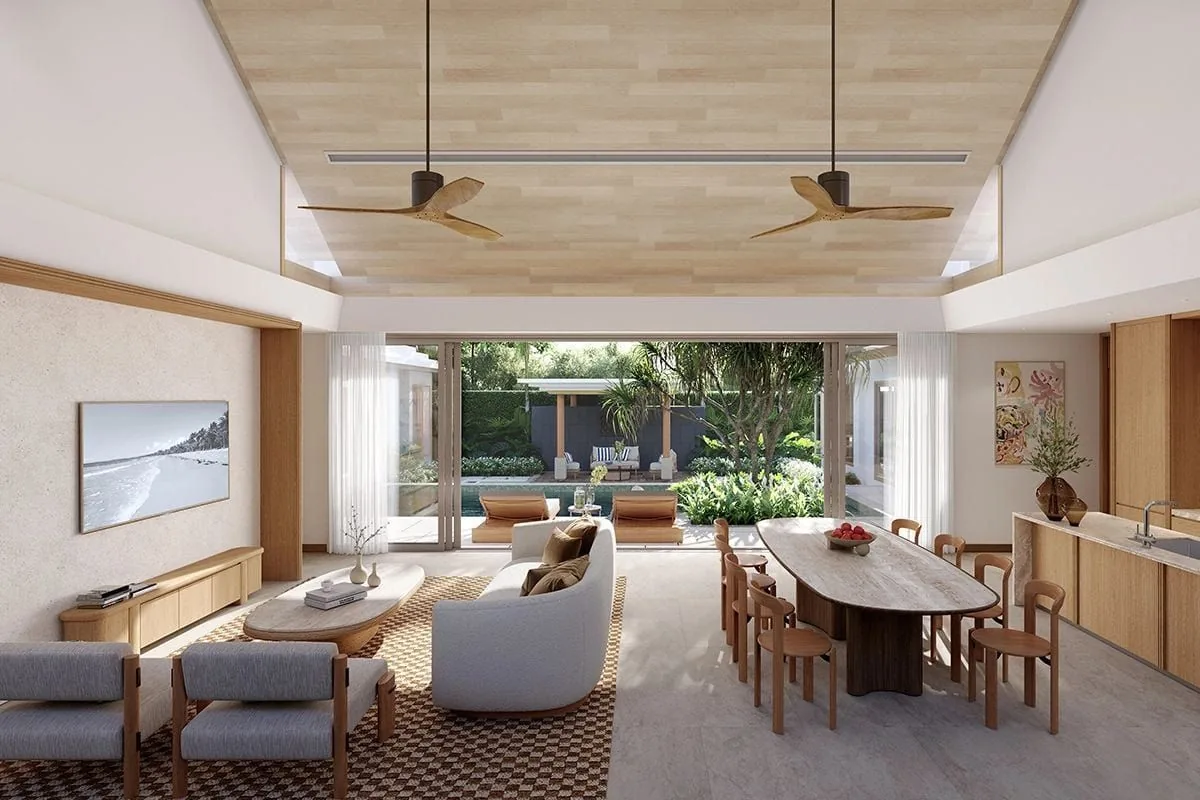Kitchen at Tales Story One, a Sansiri development in Phuket, Thailand