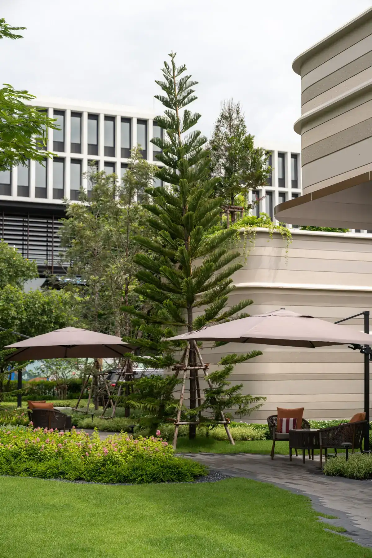 valles HAUS(Sansiri 开发,位于泰国Bangkok)的花园