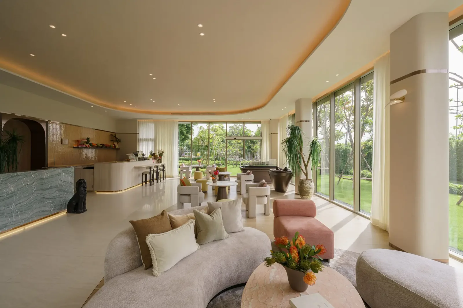 valles HAUS(Sansiri 开发,位于泰国Bangkok)的休息区